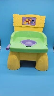 Vintage Infant Trainer Potty Training Winnie The Pooh 100 Acre Wood Collectible - Image 1 of 4