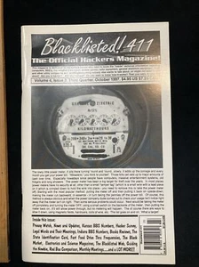 Lot 1 Blacklisted 411 Official Hackers Magazine Oct 1997 Looks Unread - Picture 1 of 5