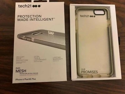 Tech21 EVO MESH 透明防霜保护壳 适用于 iPhone 6 PLUS / 6S PLUS — 第 1/2 张图片