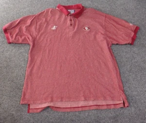 san francisco 49ers shirt 2XL Logo Athletic Vintage 90s Y2K Pro line polo - Picture 1 of 12