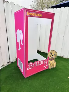 Doll photo booth, popular pink doll, birthday girls, barbie inspiration - Picture 1 of 8