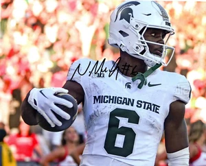 Nick Marsh Michigan State Spartans Football Autogramm signed 8x10 Foto Proof M - Bild 1 von 2