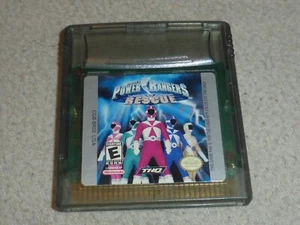 NINTENDO GAMEBOY COLOR GAME POWER RANGERS LIGHTSPEED RESCUE CARTRIDGE ONLY THQ   - Picture 1 of 2