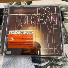 Josh Groban Live At The Greek - 2 Disc  CD and DVD - Like New - FAST POST!
