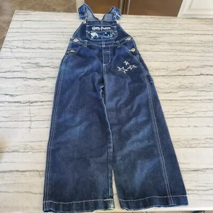 Vintage Harry Potter Girls Glitter Golden Snitch Quidditch Overalls Size 6/6X - Picture 1 of 9