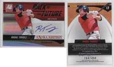2011 Donruss Elite Extra Edition Back to the Future Signatures Raoul Torrez Auto