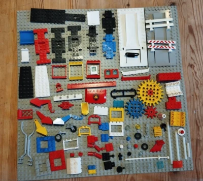 Vintage Lego Train Town Vehicles spare parts 1970s 1980s #2 - Image 1 of 4