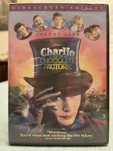 Charlie and the Chocolate Factory DVD Widescreen Depp 2005 Brand New Sealed - Picture 1 of 2
