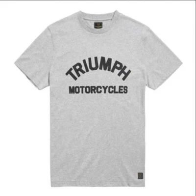Triumph Burnham T-Shirt Grey Marl MTSS21001 - Image 1 of 4