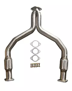 For Nissan 350Z 09-15 Infiniti G37 G37X 09-13 Q50 Q60 Y-Pipe Exhaust Catback VQ - Bild 1 von 7