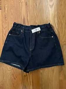 Ann Taylor LOFT Blue Denim Coulotte Shorts Skort - Women's 4 /27 - NWT - Picture 1 of 3