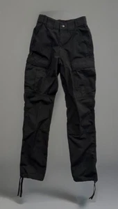 5.11 Tactical Womens Cargo Pant Sz XS Black Ripstop Workwear Utility Drawstring - Picture 1 of 20