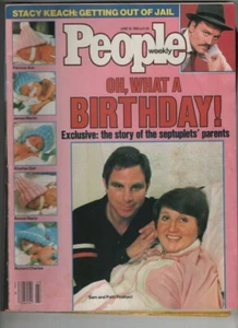 People Weekly Mag Sam & Patti Frustaci & Stacy Keach June 10 1985 022321nonr - Picture 1 of 1
