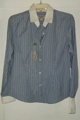 Camisa Bobby Jones Talla M Nueva Con Etiquetas Botones, Puños Ropa de Trabajo Clásica Foto 1 de 4