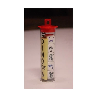 Mayfair Juego de Mesa Dino Dados (Tubo) Caja EX Foto 1 de 2