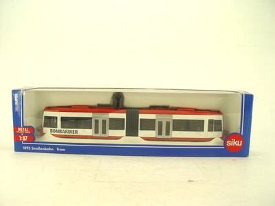 Straßenbahn Bombarier Tram    - Siku Modell 1:87 Art.Nr: 1895 - #494 #E - gebr. - Bild 1 von 3