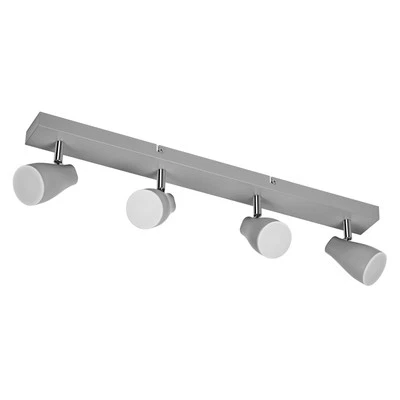 OSRAM LED SPOT PEAR Spotlight GU10, grau, 4X4,3W, 1400lm, 614mm, warmweiße - Bild 1 von 4