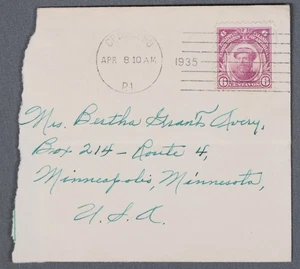 MayfairStamps Philippines 1935 Cerberus to Minneapolis MN Cover aau_13195 - Picture 1 of 2