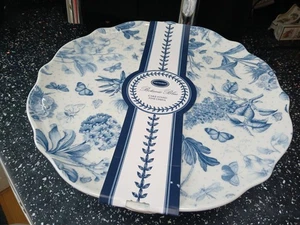 PORTMEIRION BOTANIC BLUE CAKE STAND - BRAND NEW - Picture 1 of 3