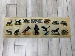Red Dead Redemption II Wildlife Schreibtischunterlage Mousepad - Rockstar Games (RAR) RDR 2 - Bild 1 von 15