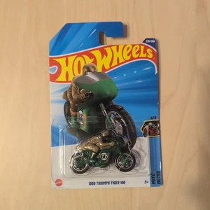 2025 Hot Wheels 1966 Triumph Tiger 100 Treasure Hunt - Picture 1 of 3