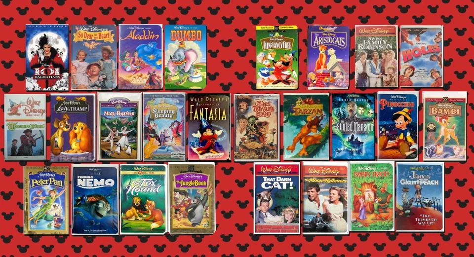 Lot OF 26 Disney Classic Videos (VHS) Some Rare, OOP & Collectors Titles - Image 1 of 1