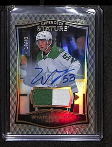 Parche automático de estatura de cubierta superior 2023-24 #25 Wyatt Johnston/49 - Imagen 1 de 2