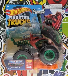 HOT WHEELS MONSTER TRUCKS MASTERS OF THE UNIVERSE BATTLE CAT (C8) - Picture 1 of 1