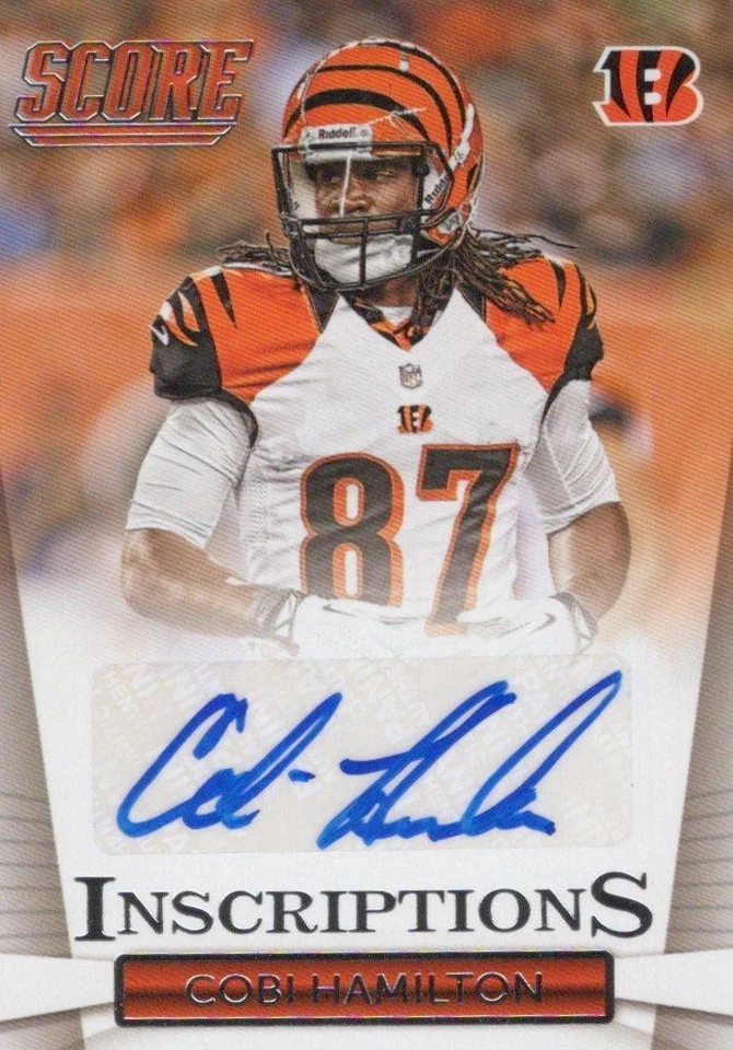 2014 Score Inscriptions #ICB Cobi Hamilton Cincinnati Bengals - Image 1 of 1