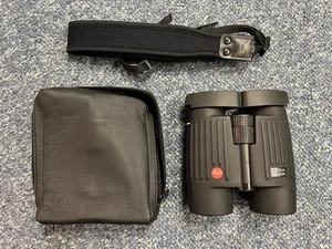 Leica Trinovid 10x42 BN Binoculars Black Case Strap Lenscap - Pristine Condition - Picture 1 of 5