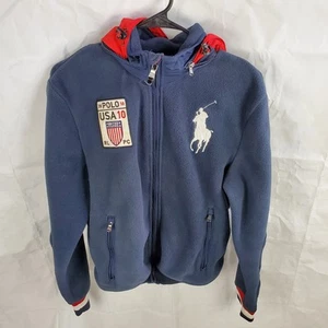 Polo Ralph Lauren Jacket Men's M Blue Winter Event Lake Placid USA Olympics 2010 - Picture 1 of 16