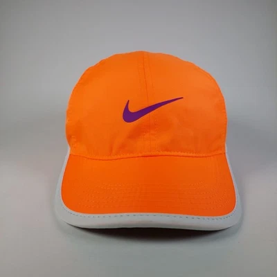 Nike Featherlight Dri-Fit Gorra Gorra Correa Adulto Mujer Talla Correr Naranja Foto 1 de 4