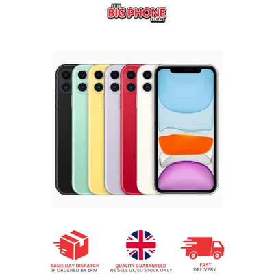 Apple iPhone 11 (Unlocked) All Colours / Storage - Excellent Condition - Image 1 of 4