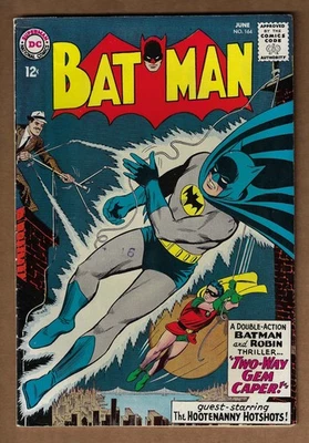 Batman #164 F+ 6.5 (1964 DC) New Batman Chest Emblem In Batman 1st Kaye Daye - Image 1 of 2