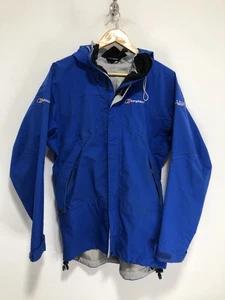 Berghaus Extrem XCR Gore-Tex Rain Jacket Blue Hooded - Mens Size Small - Picture 1 of 23