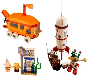 Lego LEGO 3830 3831 Spongebob Squarepants The Bikini Bottom Express Rocket Ride - Bild 1 von 12