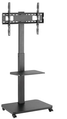 myWall HP108WL Mobiler Standfuß für Flachbildschirme 37-75 Zoll 94-190cm schwarz - Bild 1 von 4