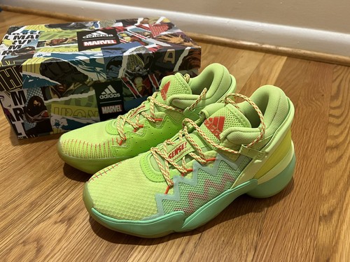 Adidas D.O.N. Sneakers da basket bambini Issue 2 Marvel Spidey Sense taglia 5