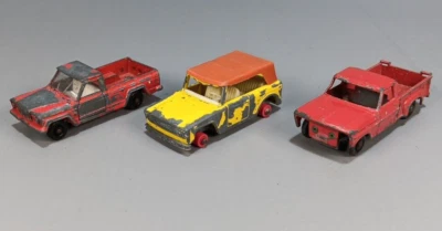 LESNEY MATCHBOX LOT OF THREE, FORD PICKUP #6- FIELD CAR #18- JEEP #71 - Image 1 of 4