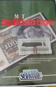 Cálculo de M&T (Happy Software 1985) (Caja, Disco) Commodore C64 funciona - Imagen 1 de 4