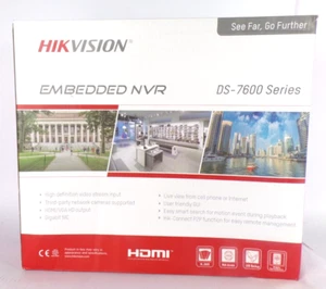 Enregistreur de surveillance vidéo HIKVISION Embedded NVR DS-7600 Series - Picture 1 of 3