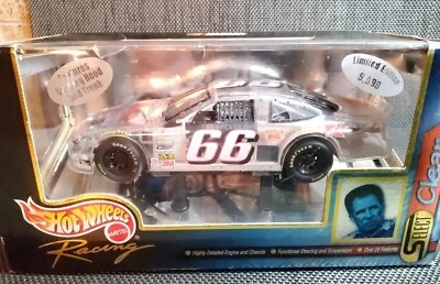  1999 Darryl Waltrip Limited Edition Hot Wheels Clear Car Nascar Racing #66 - Image 1 of 4