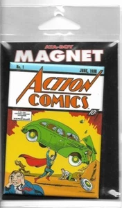 "Superman" ~ Cómics de acción #1 ~ IMÁN DE NEVERA ¡NUEVO!! 2,5 x 3,5 - Imagen 1 de 2