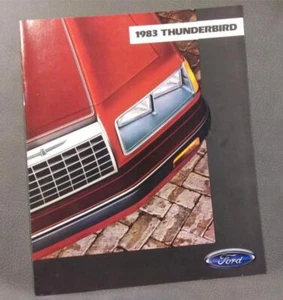 Ford Thunderbird 1983 folleto de concesionario de ventas de automóviles 20 páginas CB47 - Imagen 1 de 8