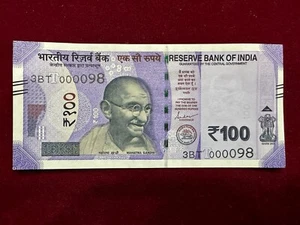 2023 India, 100 Rupees Shaktikant Das, Letter-T, Pick 112, UNC - Picture 1 of 2
