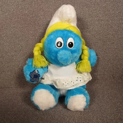 Applause Smurfette Plush 10" Tall With Tag - Image 1 of 4