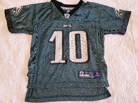 Reebok NFL Philadelphia Eagles DeSean Jackson #10 Youth Kids Sz M (10) Cover