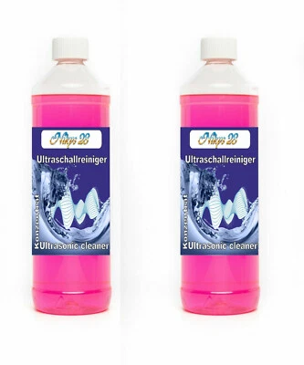 2x1L Ultraschallreiniger Konzentrat Teilewaschreiniger Ultraschallbad Reiniger