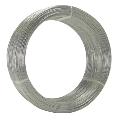 VOSS.FARMING 200m Weidezaun Draht Drahtlitze verzinkt Weidezaundraht Weidezaun Zaun