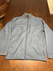 Mountain Hardwear Jacket Mens XL Gray Softshell Fleece Lined Full Zip Full Sail - Picture 1 of 10